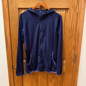 Arc'teryx Lightweight Jacket with Hood, Navy Blue XL